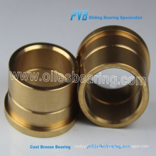 Aluminium Bronze AB2-C casting circular oil groove bearing,slide metal alloy buhsing